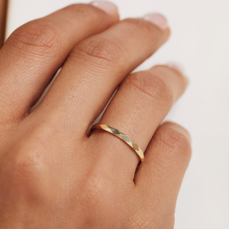 Isabel Bernard Rivoli Laura 14 Carat Gold Ring IB330066-60-zoom-