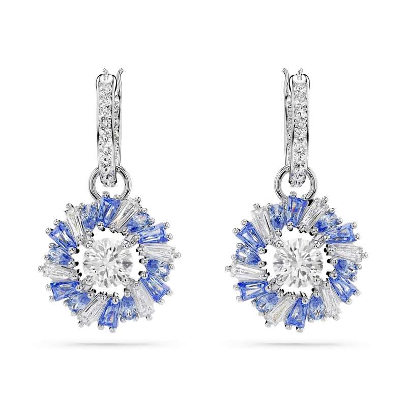Swarovski Idyllia Silver Hoop Earrings 5680016-zoom-