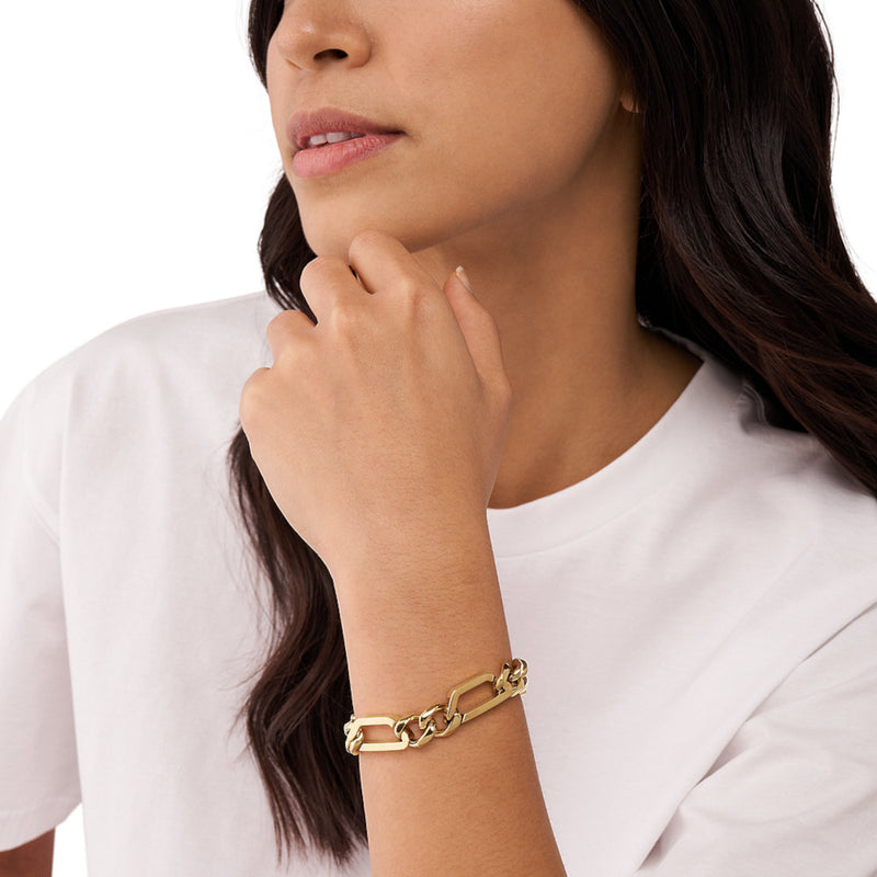 Diesel Gold Bracelet DX1471710-zoom-