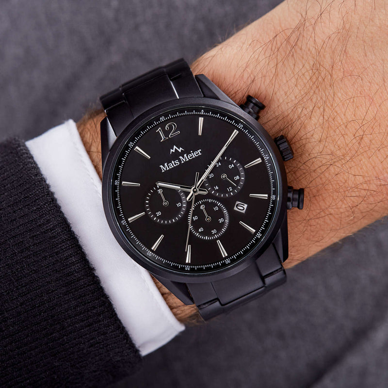 Mats Meier Grand Cornier Chrono Mat Black Watch MM00109-zoom-
