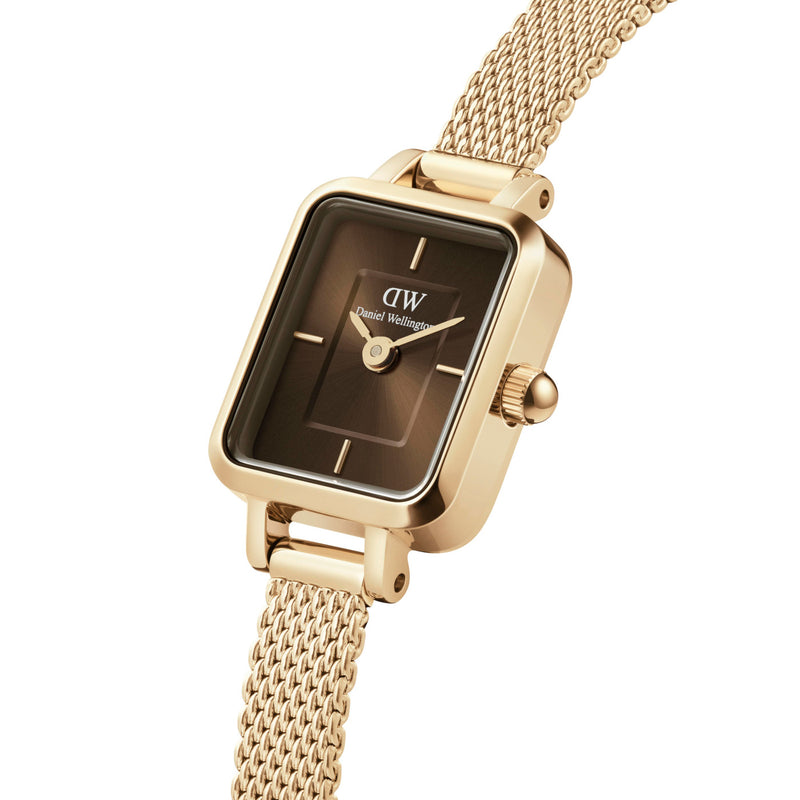Daniel Wellington Quadro Gold Watch DW00100654-zoom-