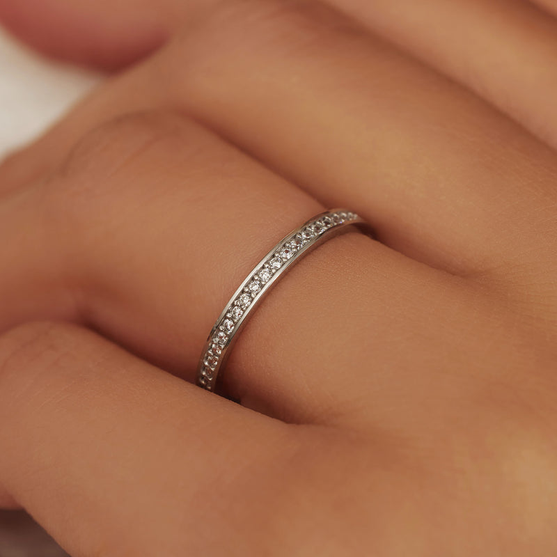 Isabel Bernard Saint Germain Merle 14 Carat Whitegold Ring IB330052-60-zoom-