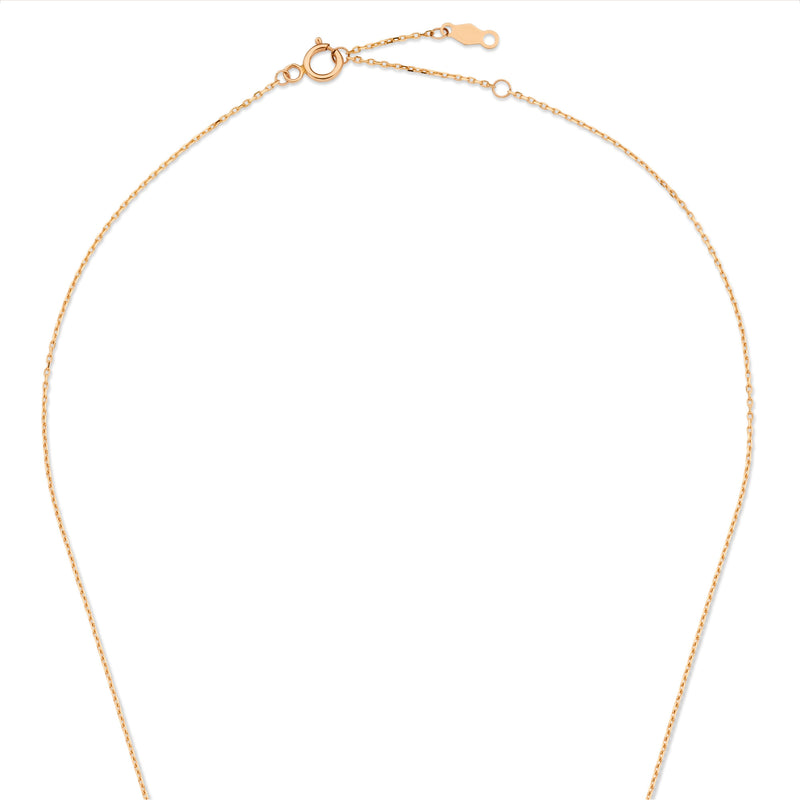 Isabel Bernard La Concorde Amore 14 Carat Rosegold NecklacewithHeart IB340063-zoom-