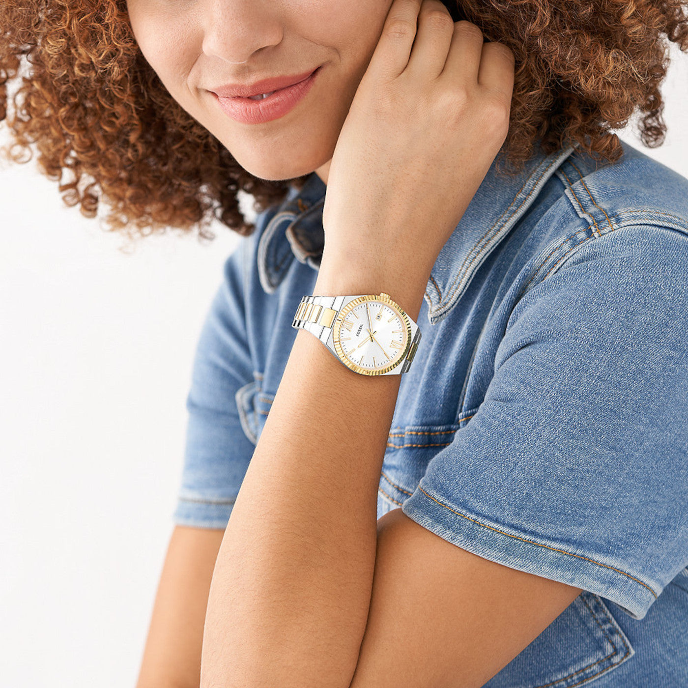 Fossil Scarlette Gold Watch ES5259