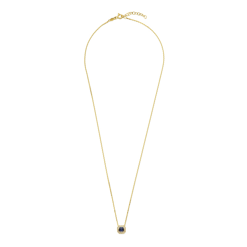 Beloro Jewels Monte Napoleone Sofia 9 carat gold Necklace BO340031-zoom-