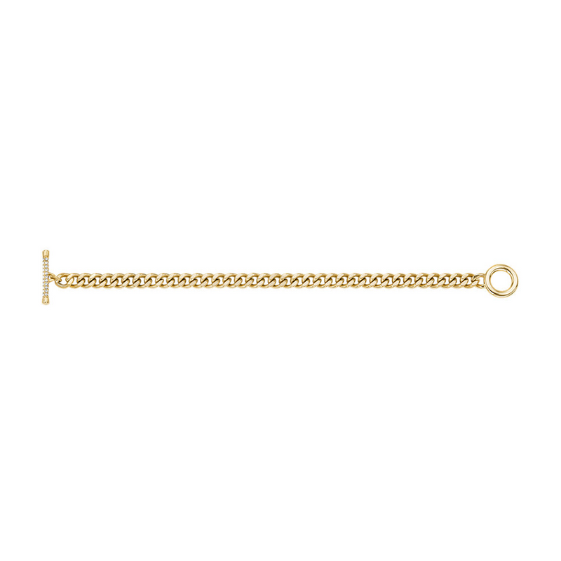 Fossil Carlie T-Bar Stainless Steel Women's Bracelet JF04957710-zoom-