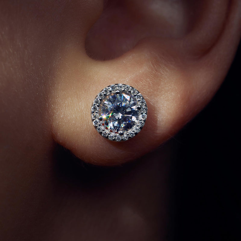 Parte Di Me Ponte Vecchio Dalia 925 sterling Silver Ear Studs PDM36005-zoom-