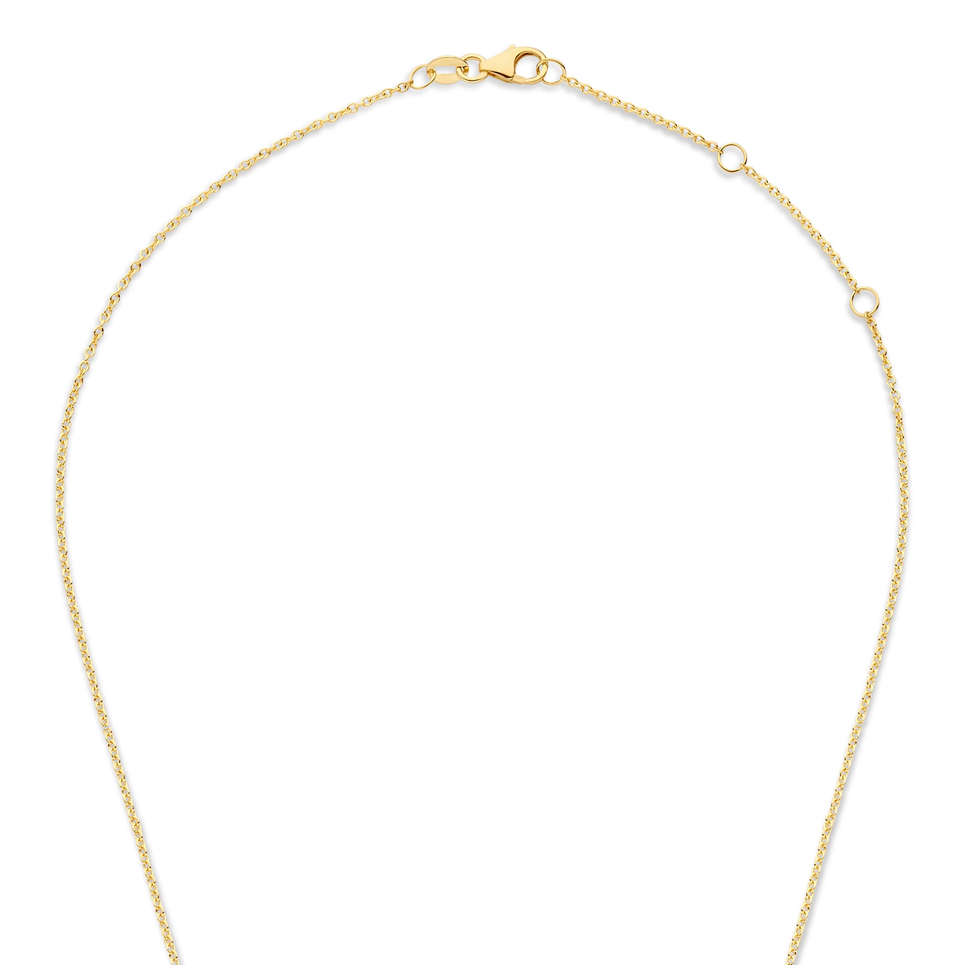 Isabel Bernard 14 Carat Golden Le Marais Zoé Necklace IB340131 (Length: 40.00-44.00 cm)