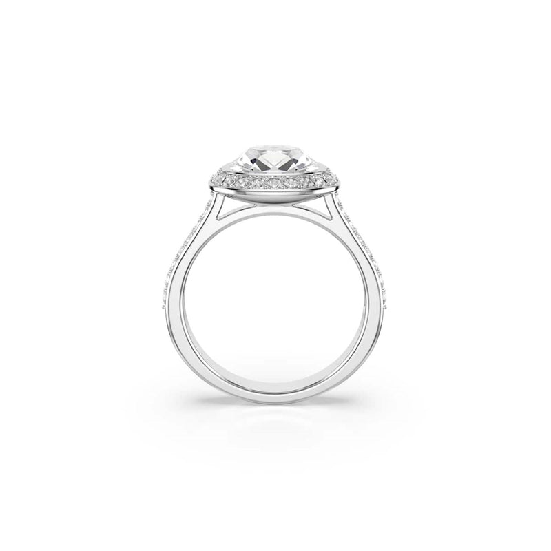 Swarovski Una Angelic Cushion Silver-Tone Ring 5758472-zoom-