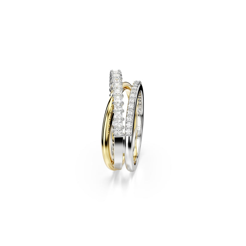 Swarovski Hyperbola Multi-coloured Ring 5689730-zoom-