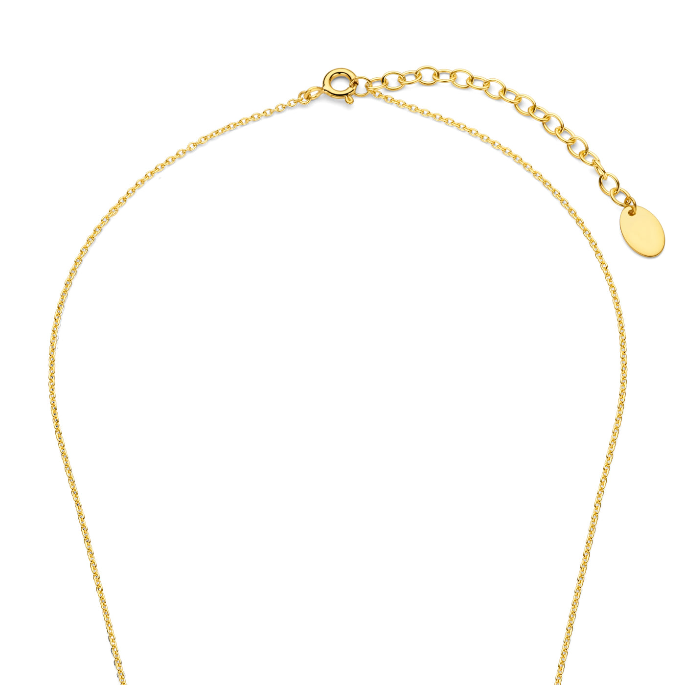 Violet Hamden Luna 925 Sterling Silver Gold Plated Necklace VH340044