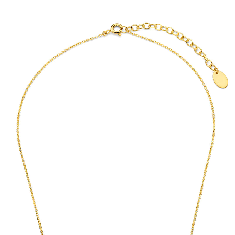 Violet Hamden Luna 925 Sterling Silver Gold Plated Necklace VH340044-zoom-