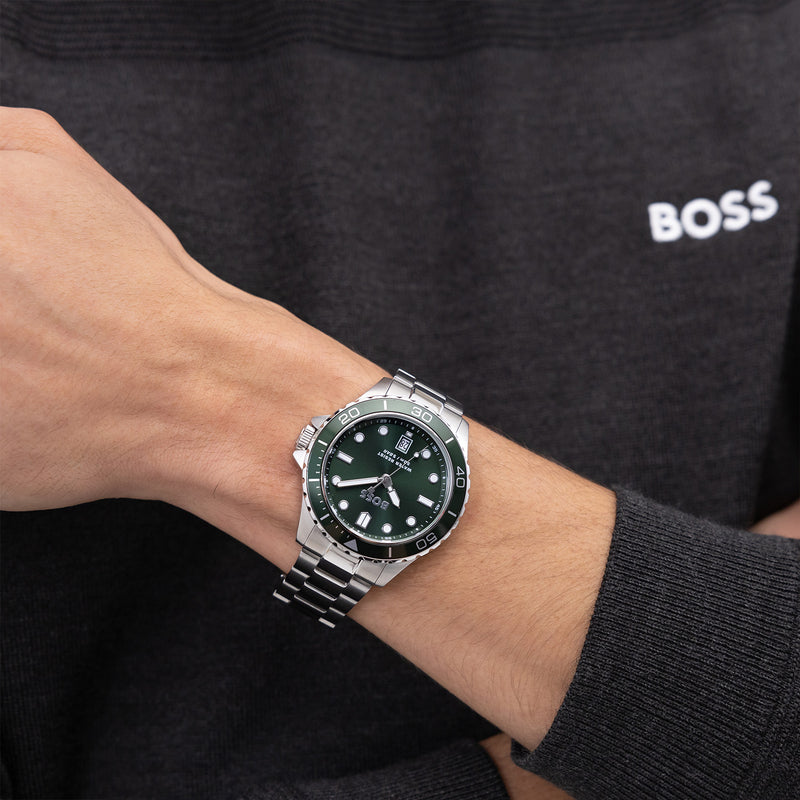 Hugo Boss Troper Sport Silver Men's Watch HB1514294-zoom-