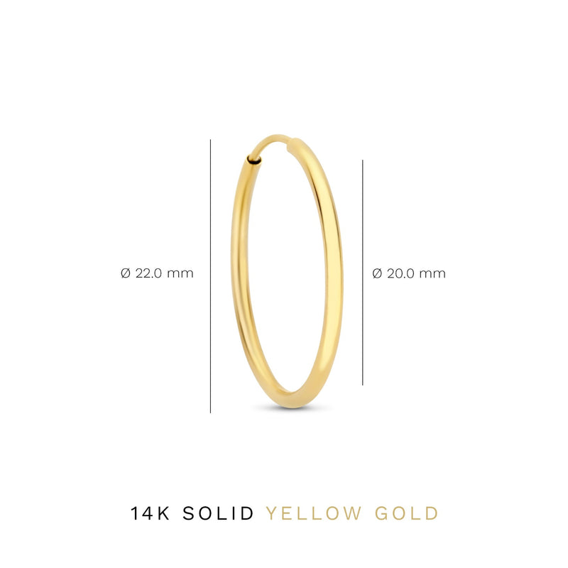 Isabel Bernard Cadeau d'Isabel 14 Carat Golden Earrings set IB90075-zoom-
