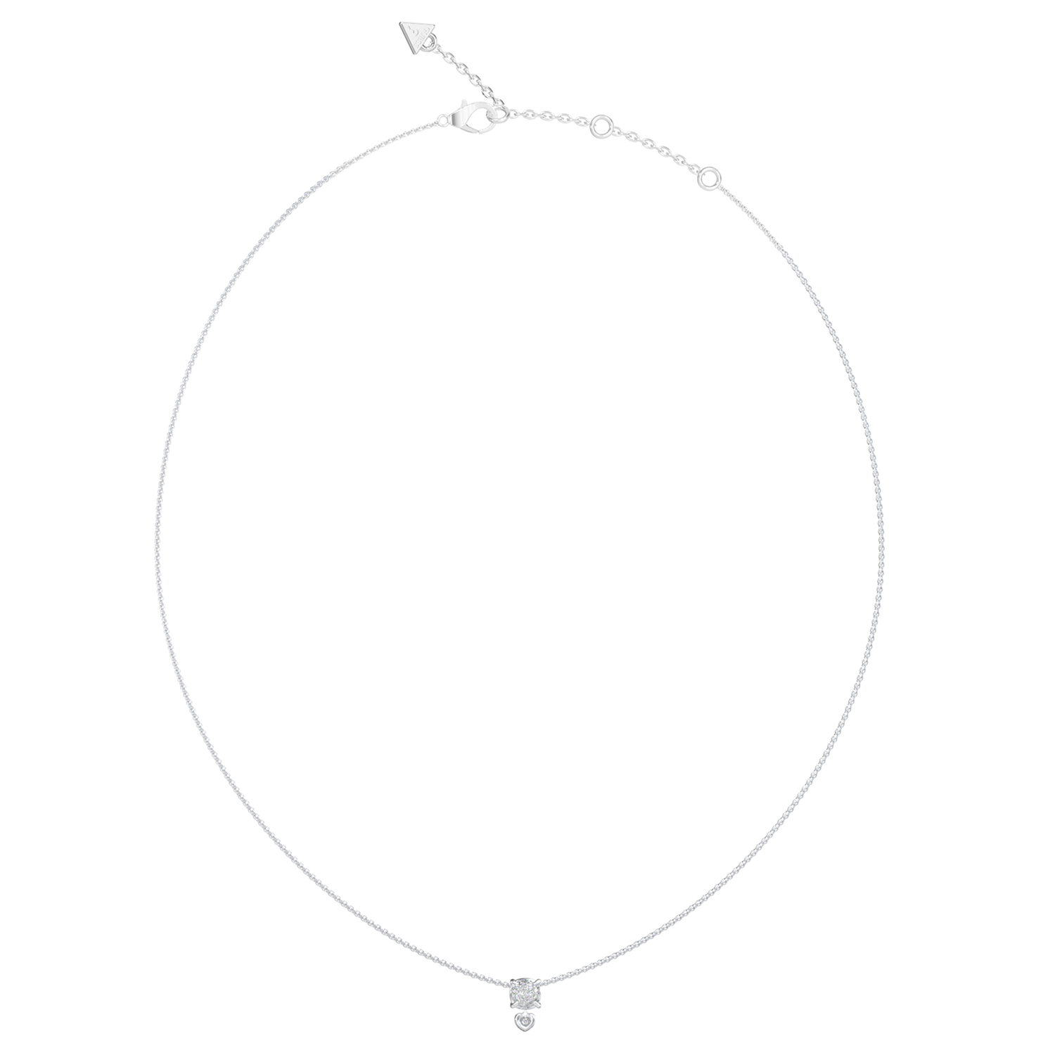 Guess L.O.V.E. Silver Necklace JUBN05467JWRHT-U