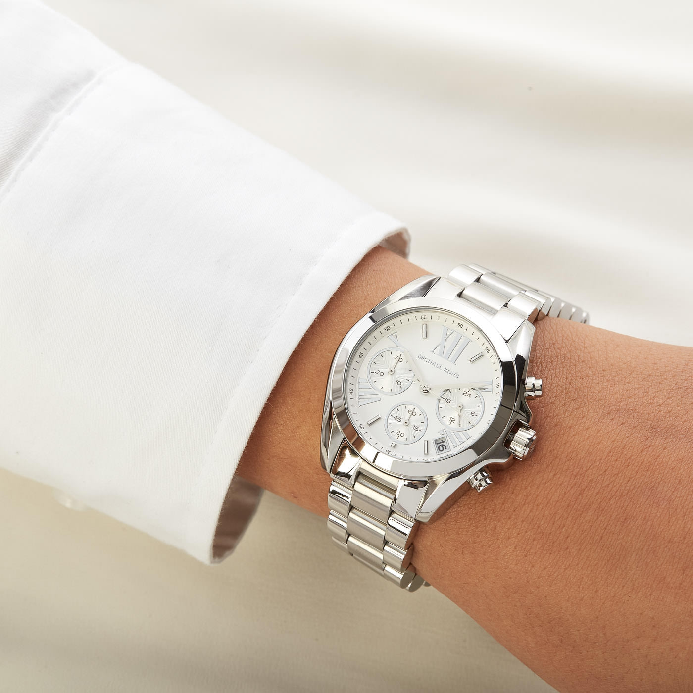 Michael Kors Bradshaw Silver Watch MK6174