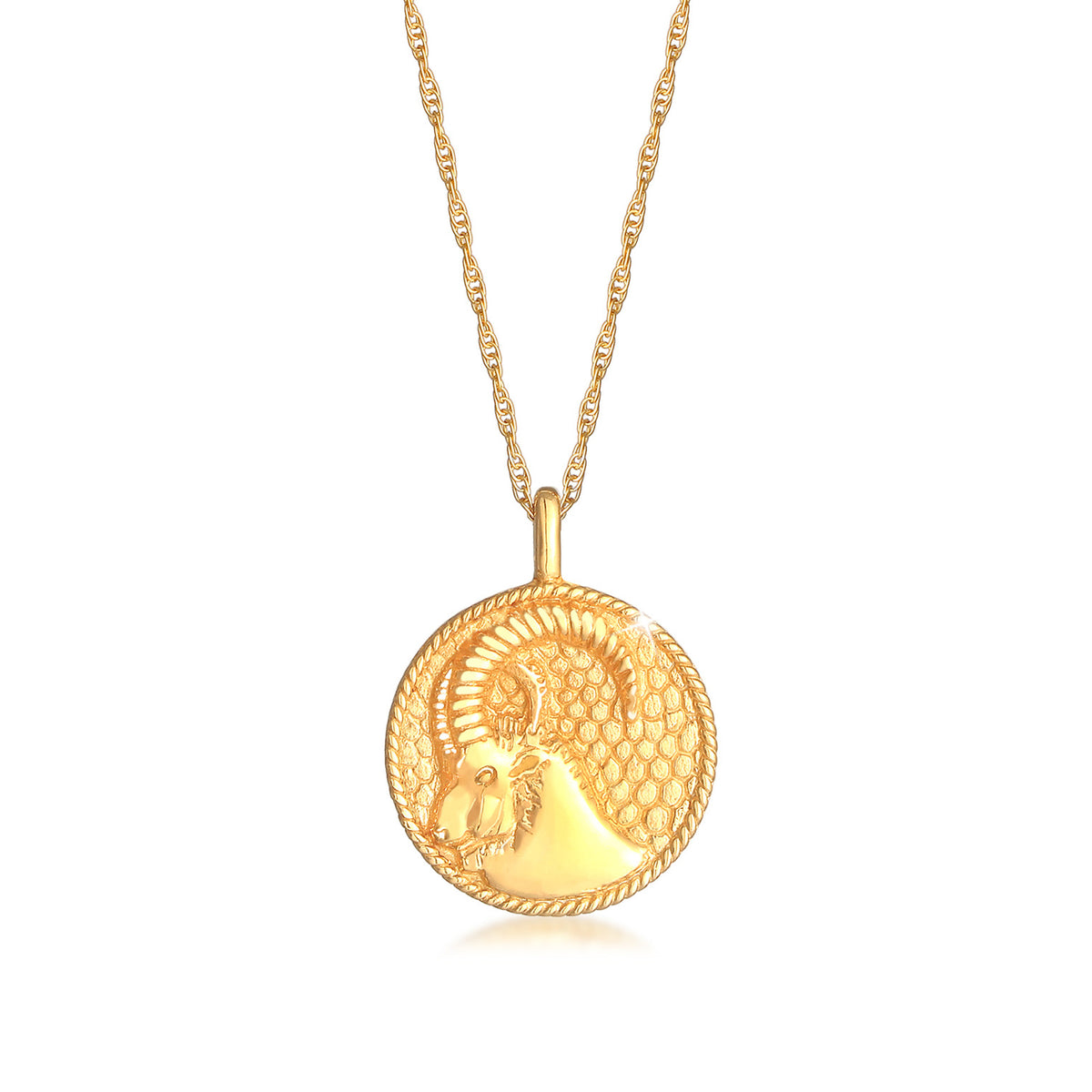 Elli 925 Sterling Silver Coin Necklace 2004-BF-0007800-001