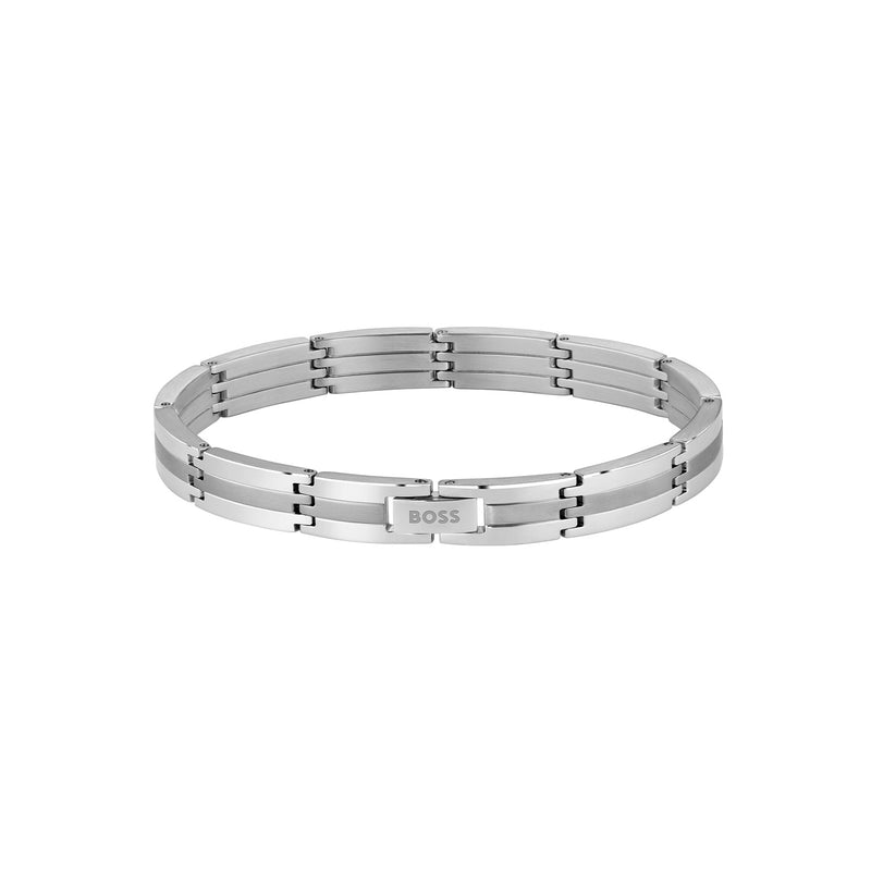 Hugo Boss Stainless Steel Silver Men's Chain bracelet HBJ1580803-zoom-