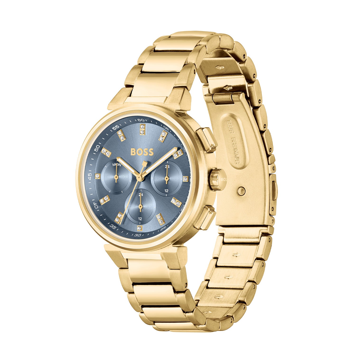 Hugo Boss BOSS ONE Blauw Dames Horloge 2002-HB1502677