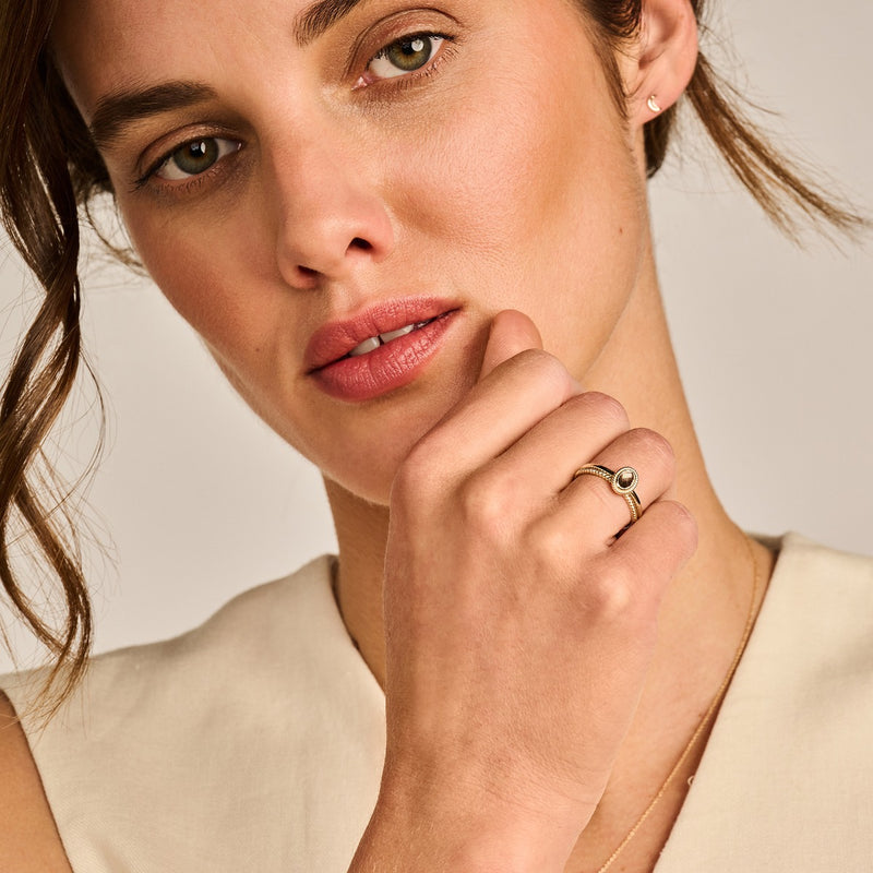 Blush 14 karat gold Ring 1239YBQ/52-zoom-