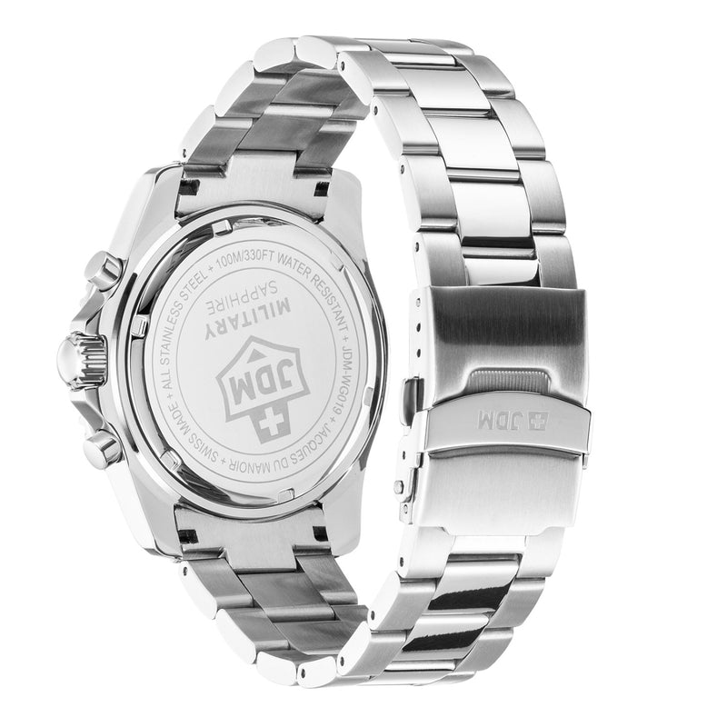 JDM Military Sierra Chrono Green Men's Watch JDM-WG019-04-zoom-