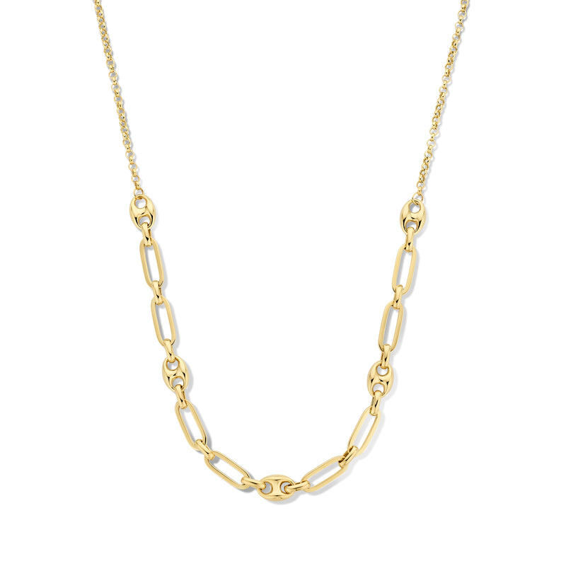 Isabel Bernard Aidee Demie 14 Carat Golden Necklace IB340117-zoom-