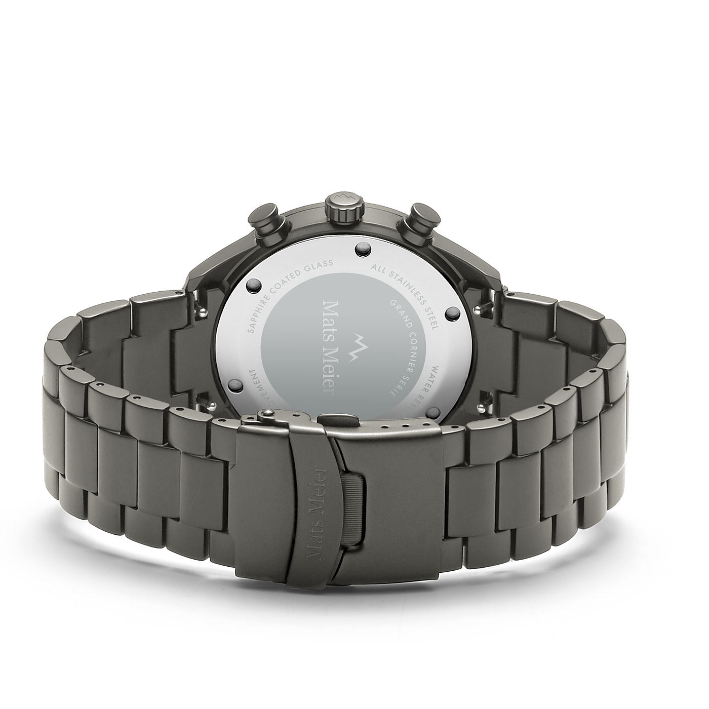 Mats Meier Grand Cornier Chrono Gunmetal Watch MM00127