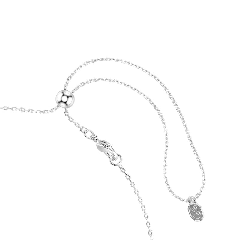 Swarovski Mesmera Glam Silver-Tone Choker Necklace 5755905-zoom-