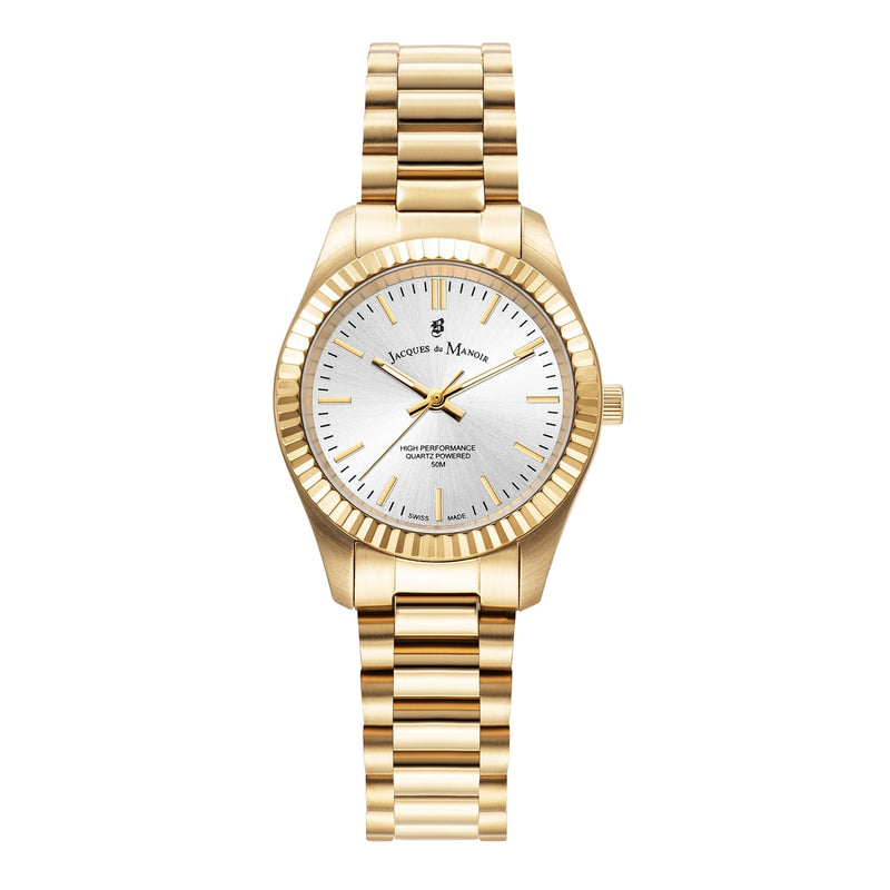 Jacques du Manoir Inspiration Prime Silver Women's Watch JWL03907-zoom-