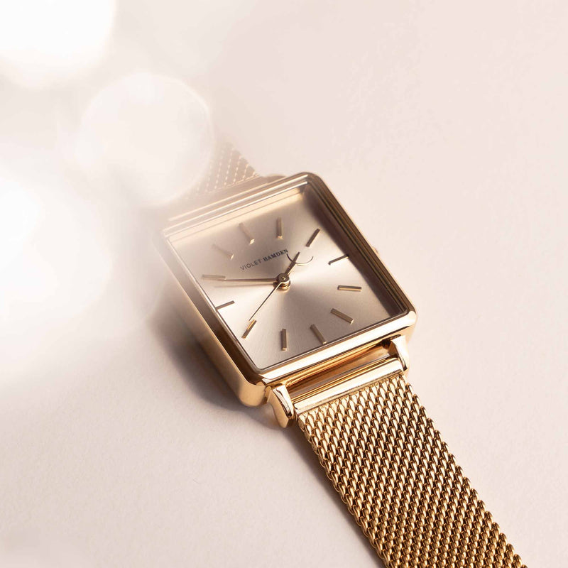 Violet Hamden Dawn Base Vierkant Women'sWatch VH09024-zoom-