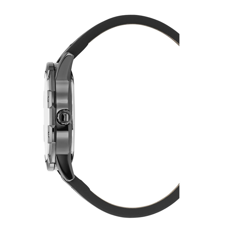 G-STAR Constructed Black Leather Men's Watch GSW.506.02-zoom-
