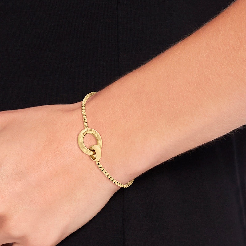 Tommy Hilfiger Circles Gold Coloured Bracelet TJ2780947-zoom-