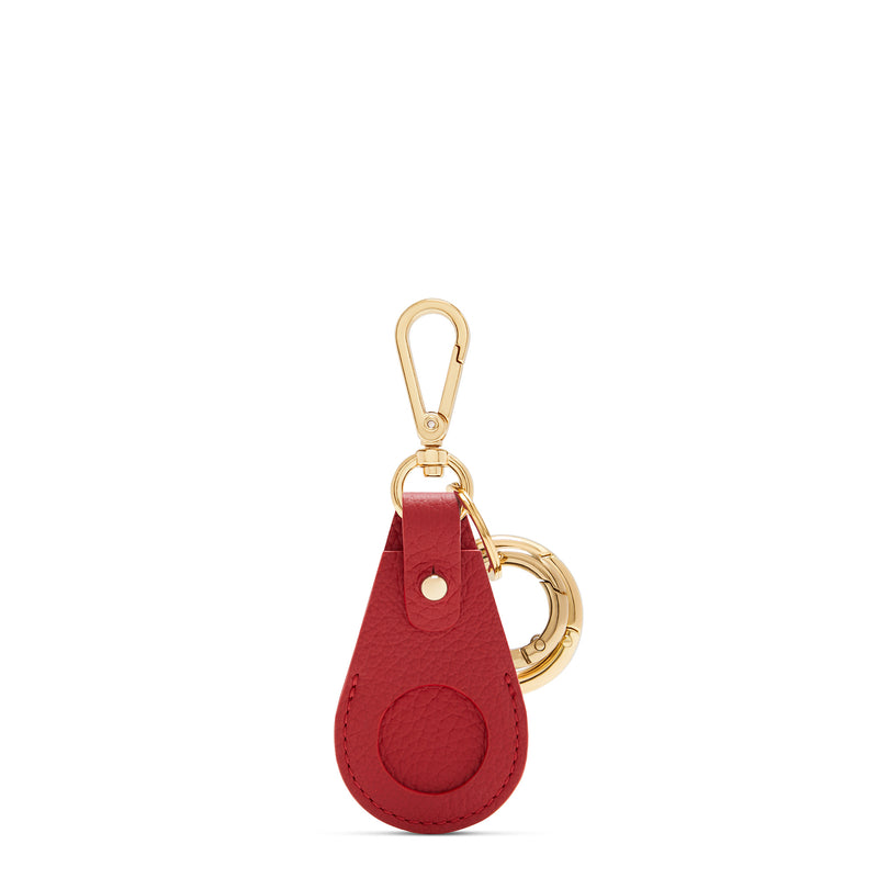 Isabel Bernard Honoré Filou Rood Calfskin Airtag Key Pendant IB66000-050-zoom-