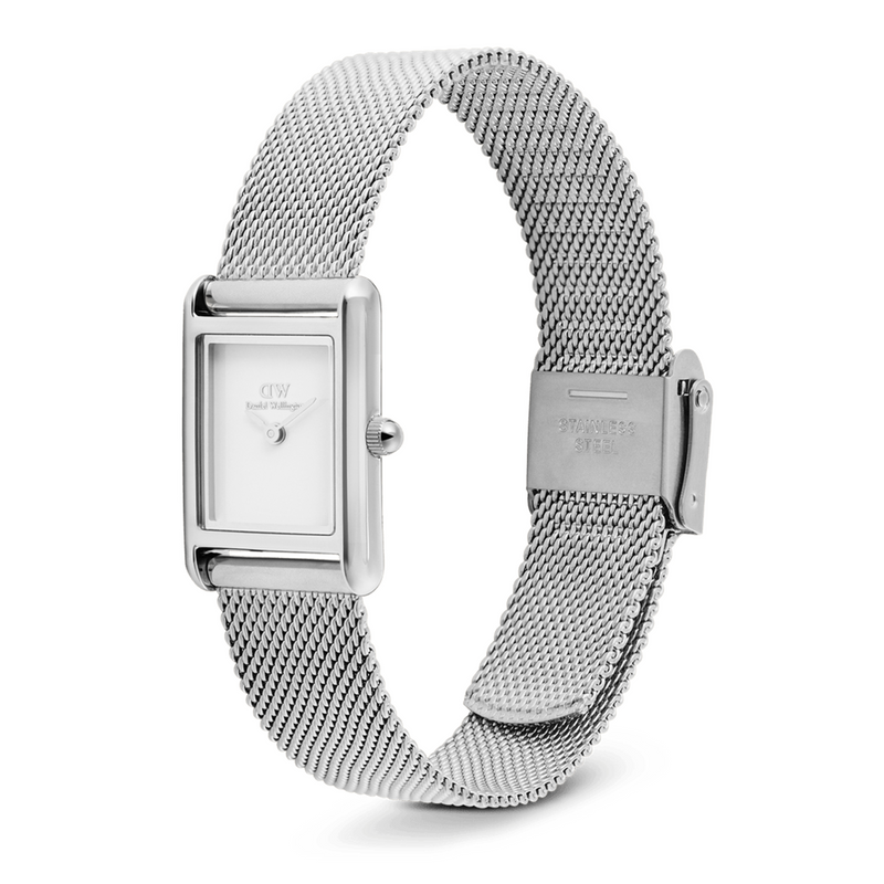 Daniel Wellington Bound Mini Sterling White Women's Watch DW00100927-zoom-