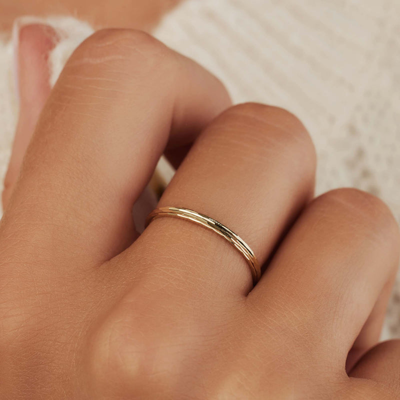 Isabel Bernard Rivoli Laura 14 Carat Gold Ring IB330065-60-zoom-