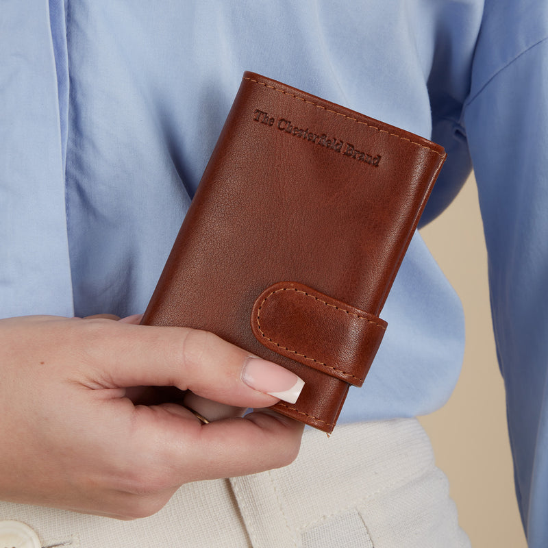 The Chesterfield Brand Cognac Card Holder C08.045831-zoom-