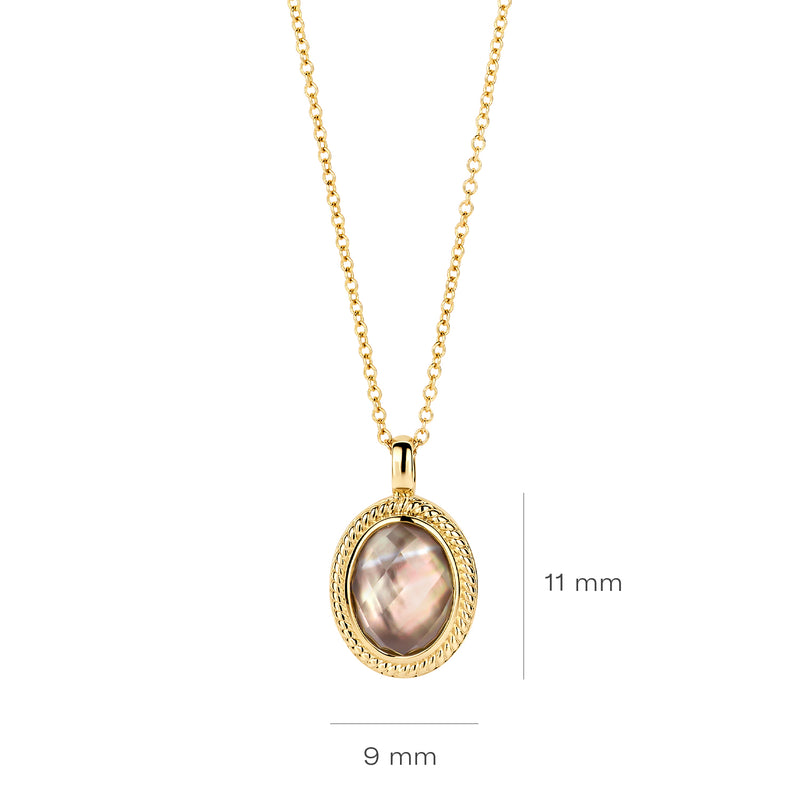 Blush 14 karat gold Necklace 3169YBQ-zoom-