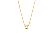 Isabel Bernard Étoiles d’Or Taurus 14 Carat Gold Venetian Necklace With Horoscope IB340179