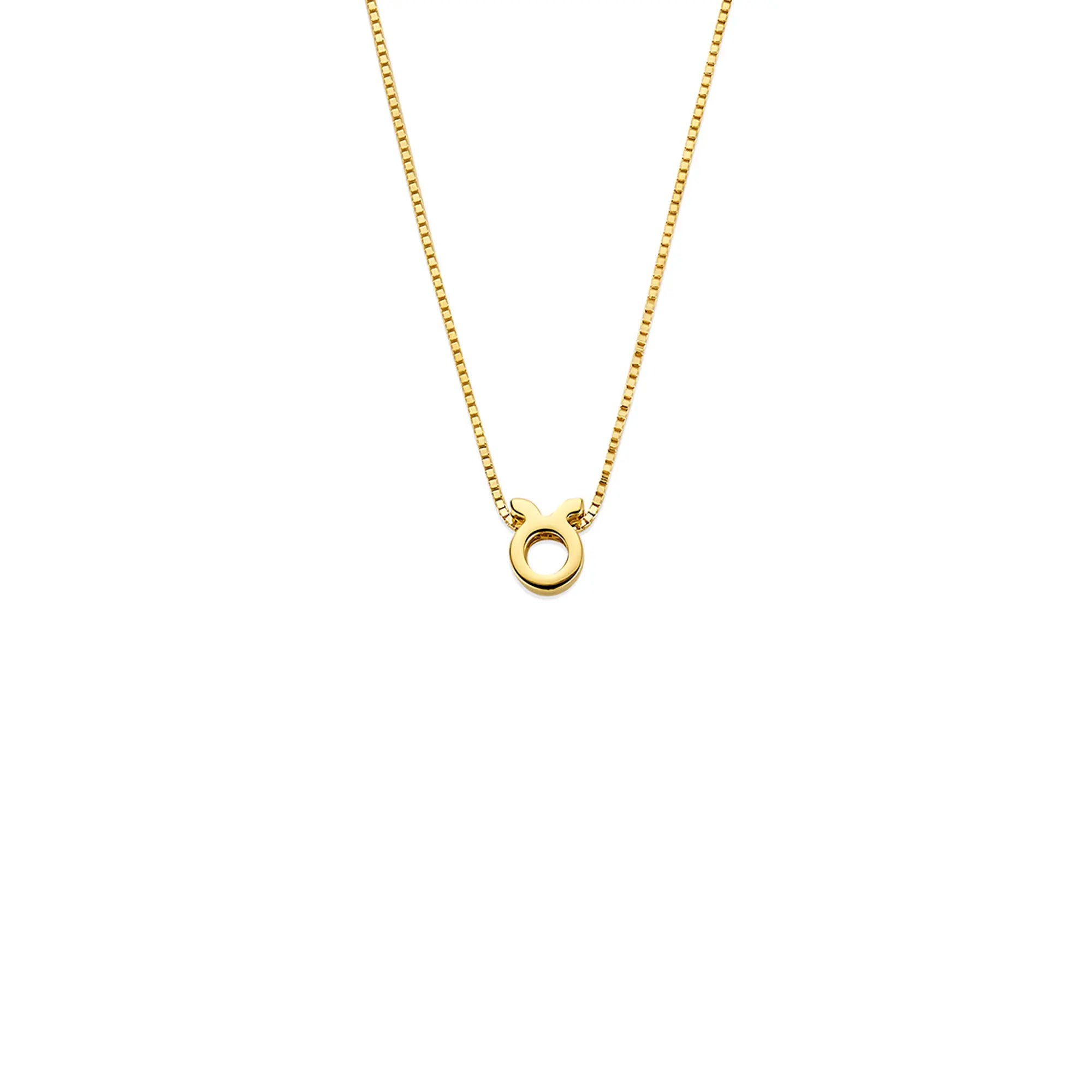 Isabel Bernard Étoiles d’Or Taurus 14 Carat Gold Venetian Necklace With Horoscope IB340179