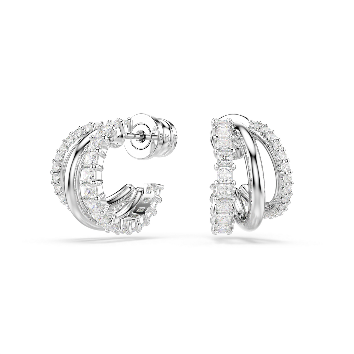 Swarovski Hyperbola Silver Earrings 5737110