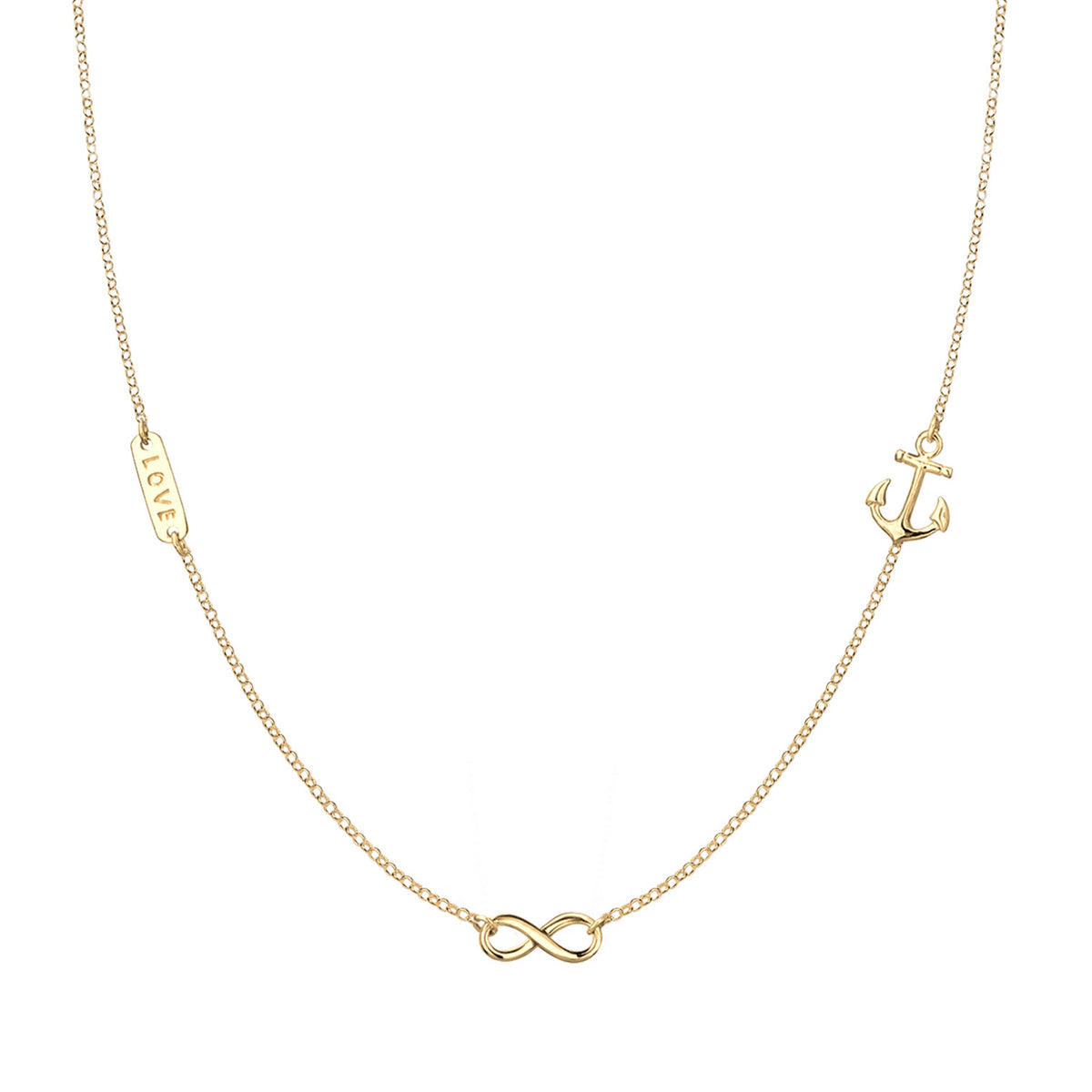 Elli 925 Sterling Silver Necklace 2004-BF-0007657-001