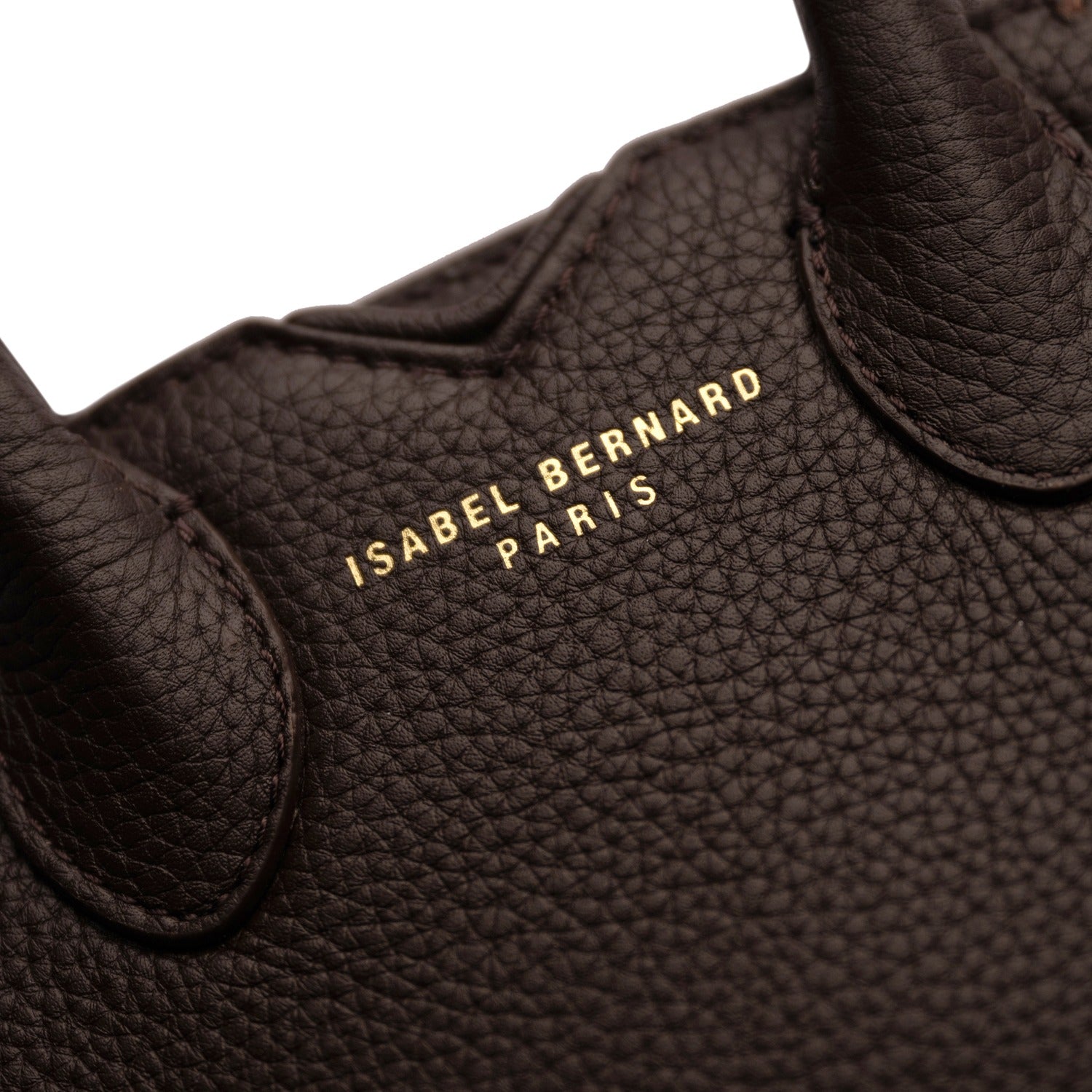 Isabel Bernard Honoré Cloe Mini brown calfskin leather handbag IB21124-031