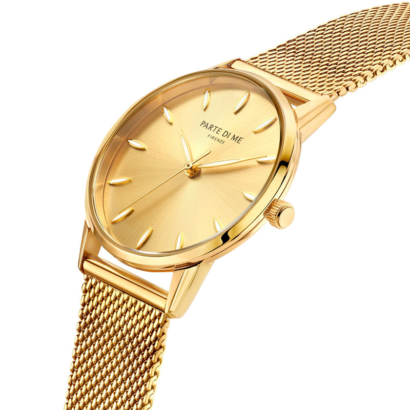 Parte Di Me Orologio round ladies watch gold coloured PDM09053-zoom-