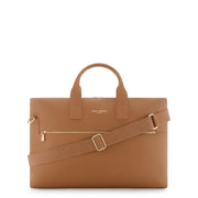 Isabel Bernard Honoré Anique Camel Calfskin Handbag IB25062