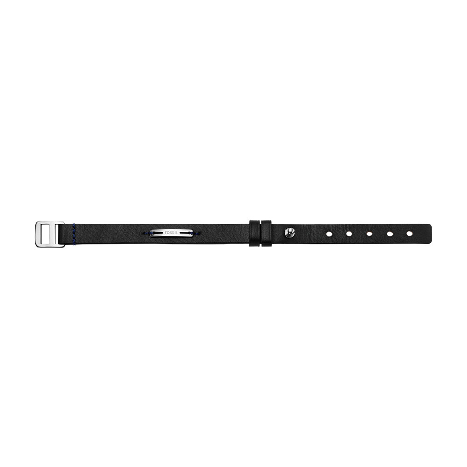 Fossil Machine Leather Men's Bracelet JF04964040