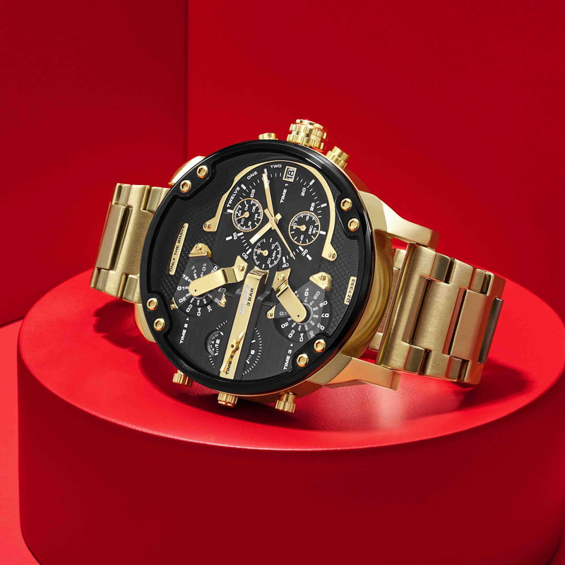 Diesel Mr. Daddy 2.0 Gold Watch DZ7333-zoom-