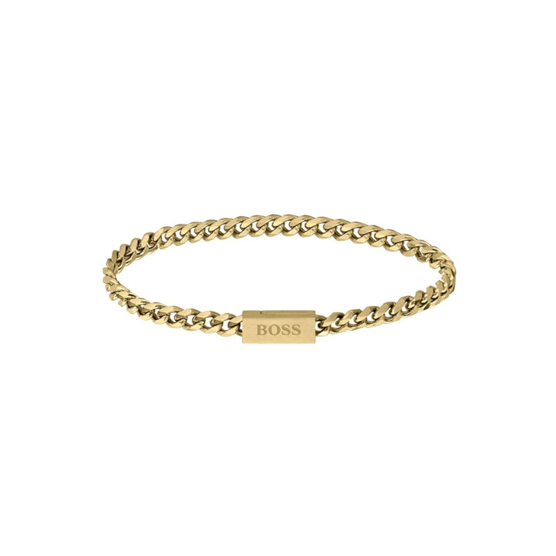 Hugo Boss Gold Bracelet HBJ1580172M-zoom-