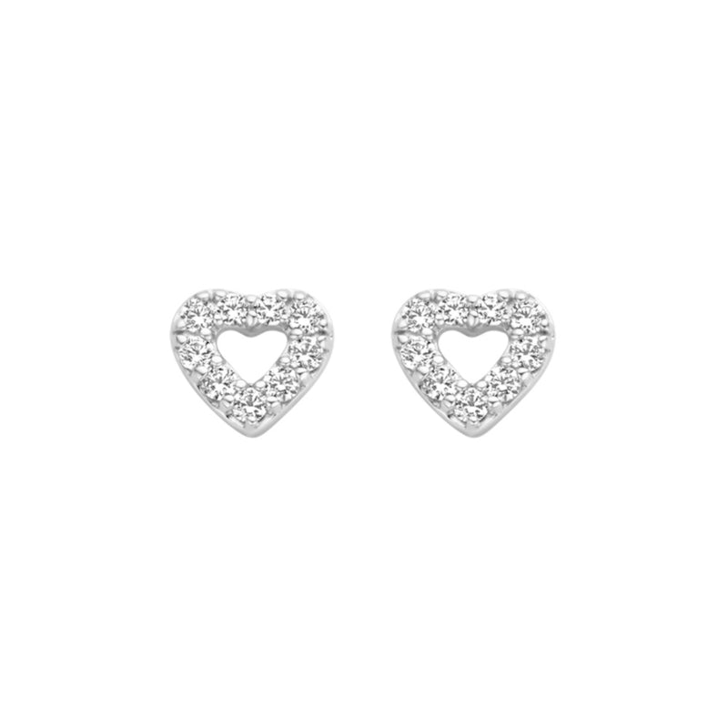 Blush 14 karat white gold Earrings 7299WZI-zoom-