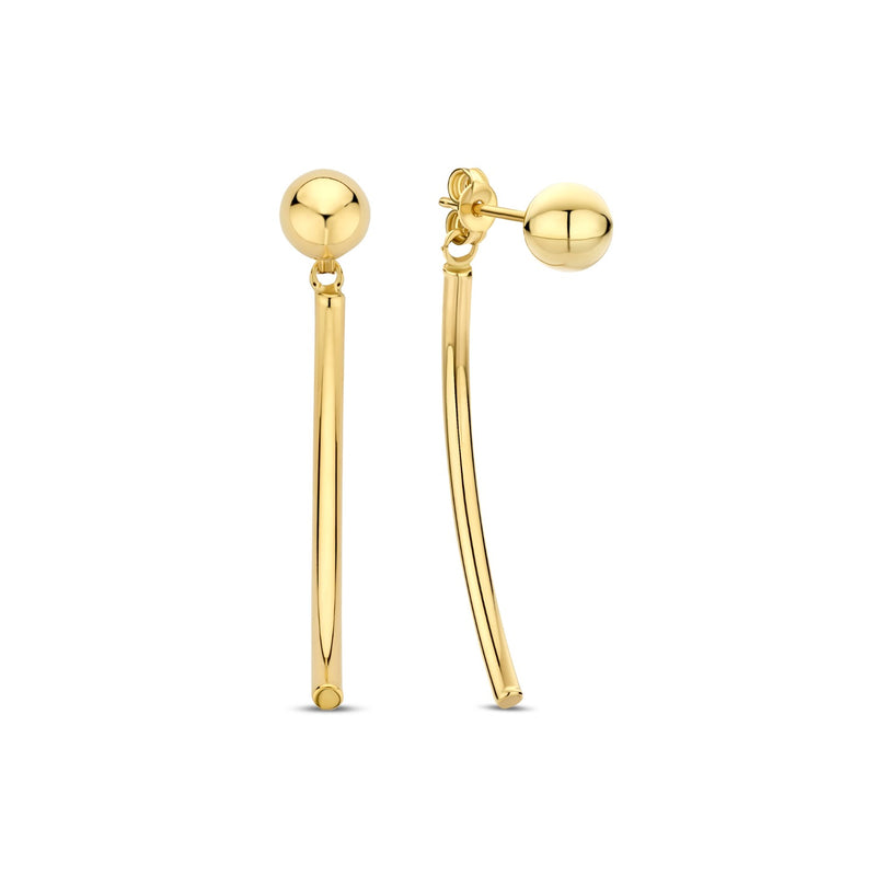 Isabel Bernard Rivoli Susette 14 karat gold earrings IB360280-zoom-
