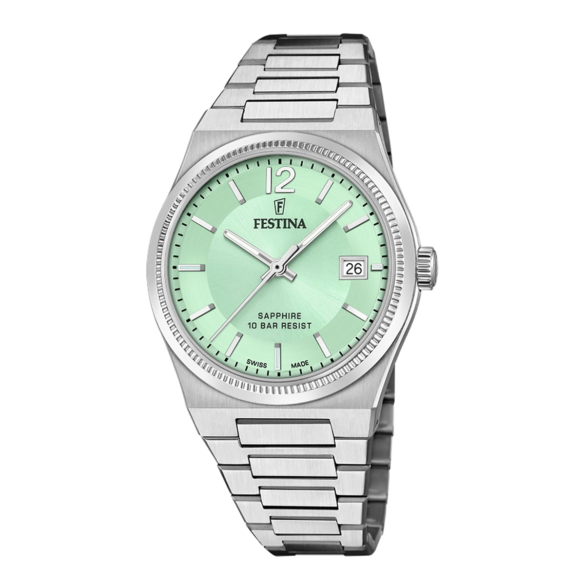 Festina My Swiss Time Silver Watch F20035/3